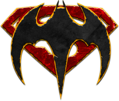 Superman Logo Png Free Download - Superman Batman Logo Png (400x340), Png Download