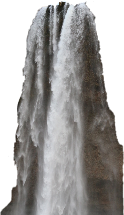 Popular And Trending Waterfall Abstract Slovenija Water - Waterfall (480x829), Png Download