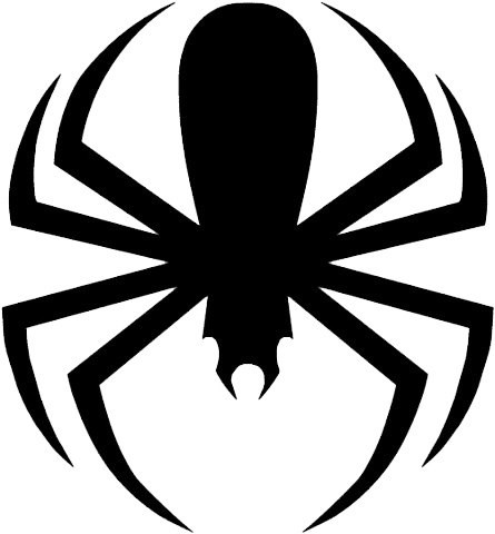 Spider Man Clipart Spyder Pencil And In Color Spider - Cold Band Logo Spider (445x480), Png Download