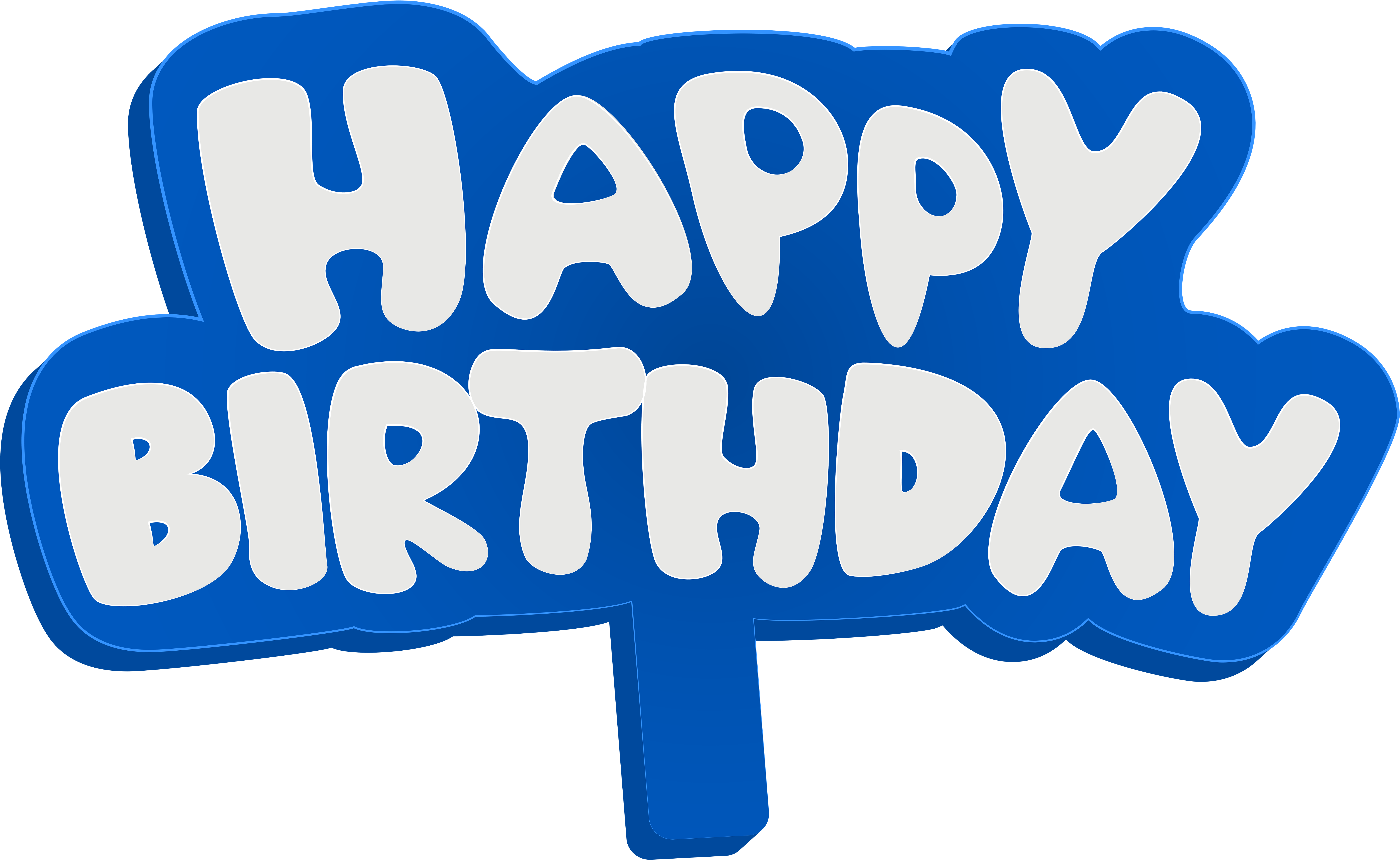 Download Hd Png Images Free Download Blue Happy Birthday Png Transparent Png Image Nicepng Com