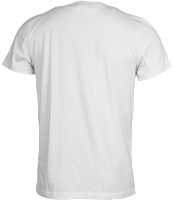 Customized White T Shirt (400x400), Png Download