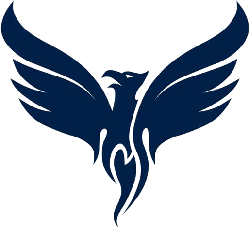 Blue Phoenix Png - Morior Invictus (565x520), Png Download