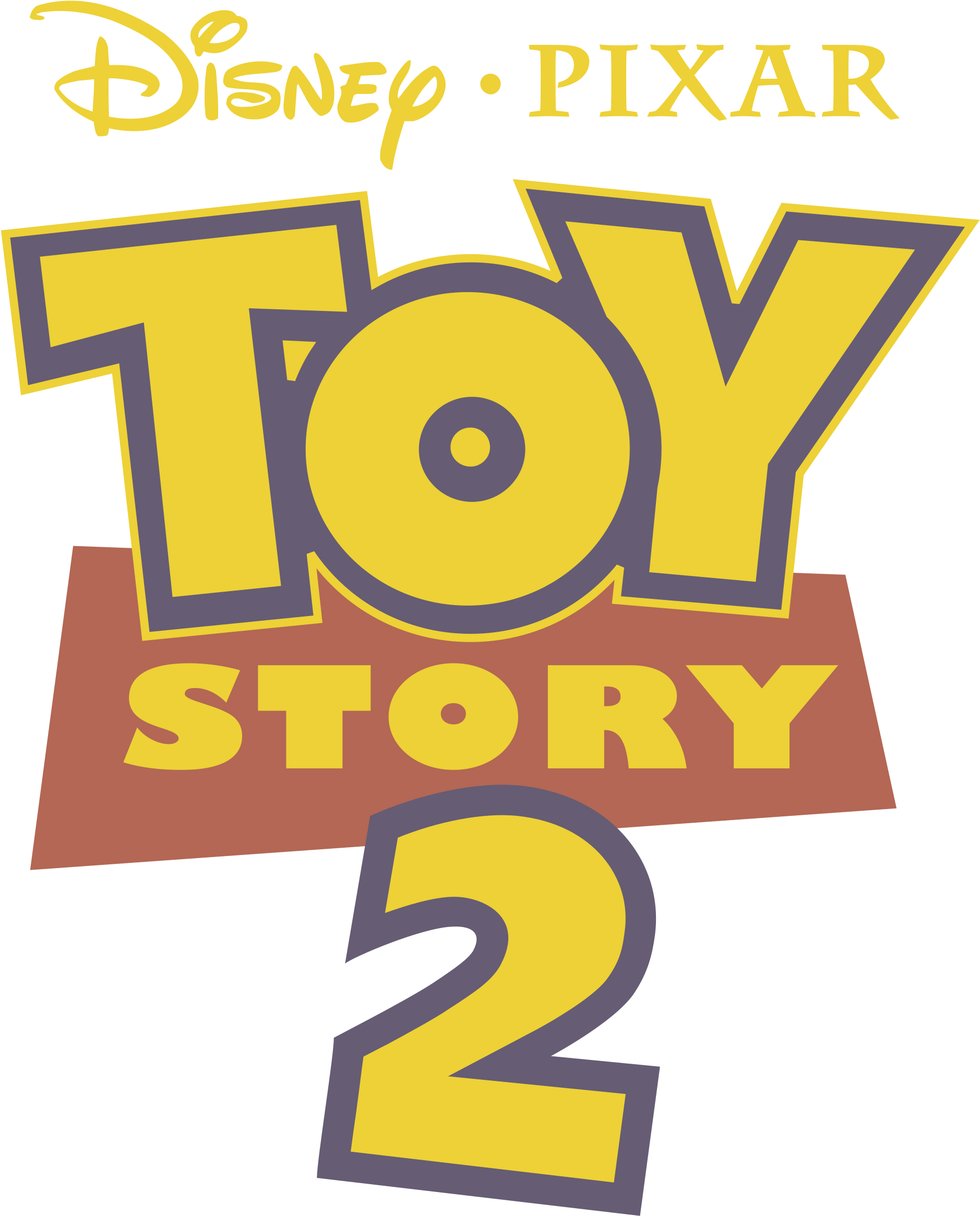 Toy Story 2 Logo Png Transparent - Toy Story 3 (2400x2400), Png Download