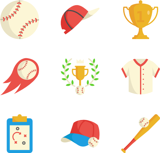 Baseball - Baseball Icons (600x564), Png Download
