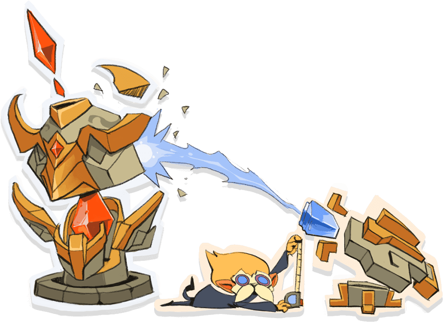 League Of Legends - Asedio Al Nexo (885x643), Png Download