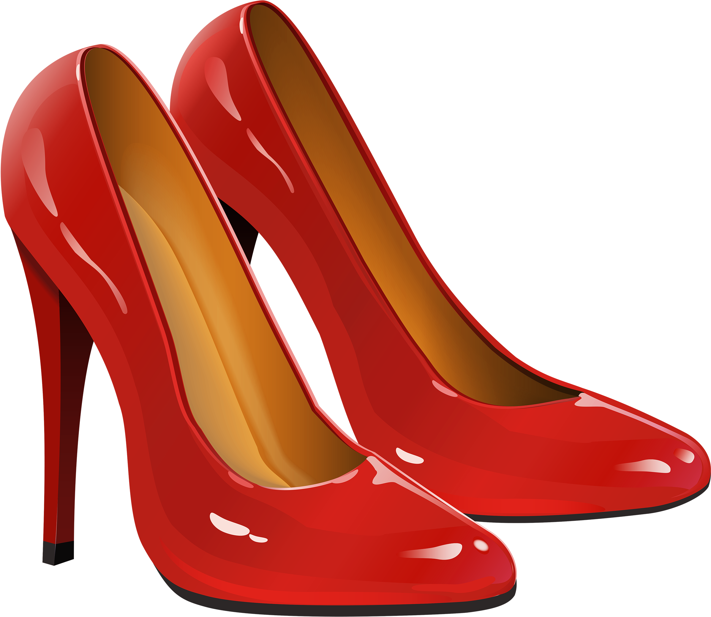 Red Heels Png Clipart - Red Heels Png (2500x2151), Png Download