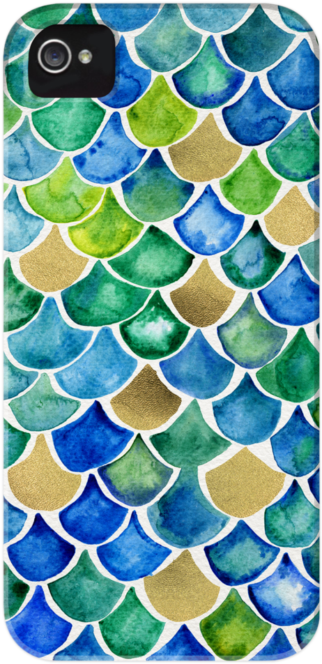 Case Watercolor Waves (1000x1000), Png Download