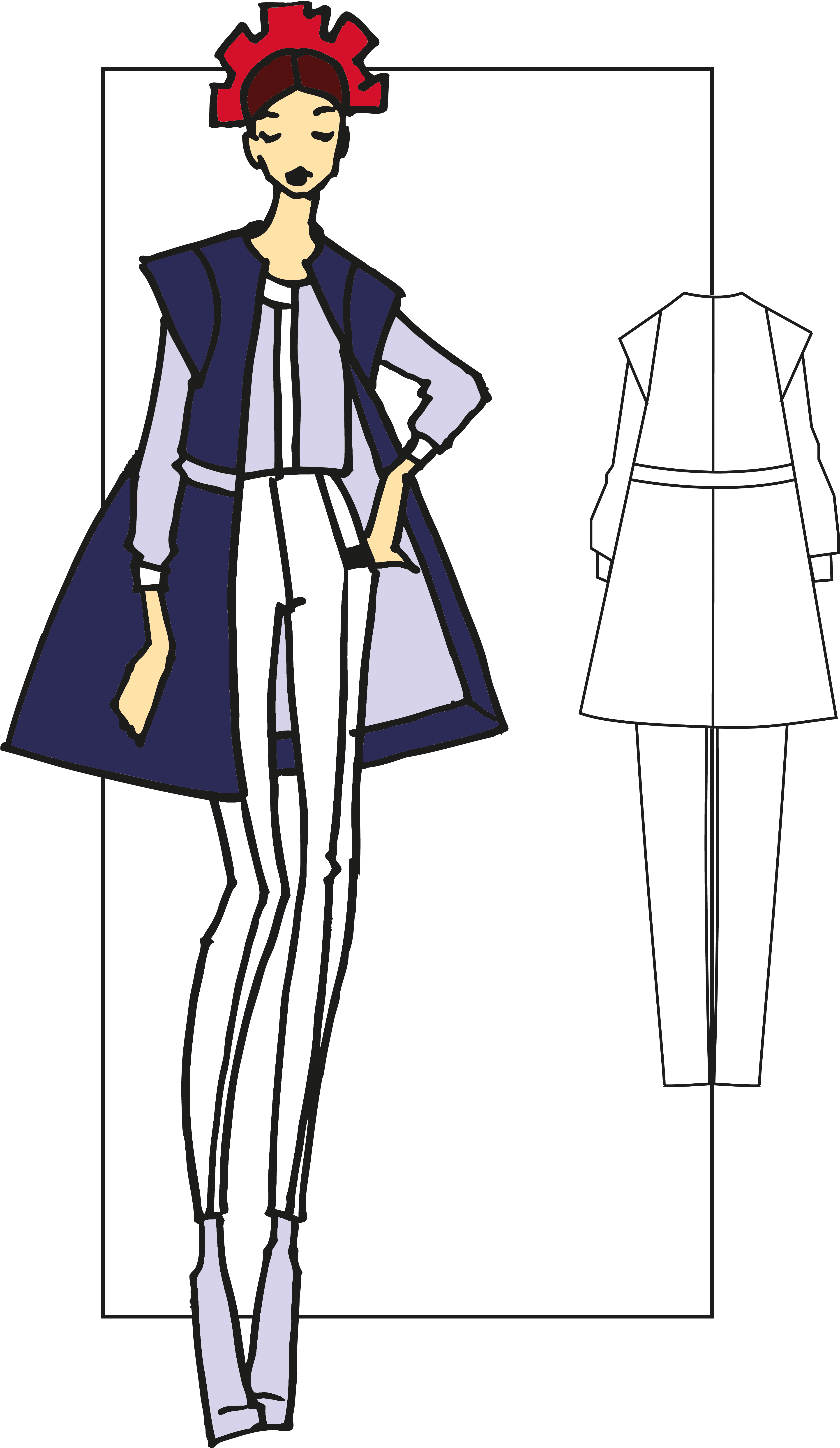 Jpg Freeuse Library Olgako Fashionillustration Illustration - Download (4772x6852), Png Download