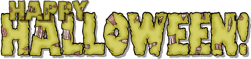 Happy Halloween - Computer File (840x198), Png Download