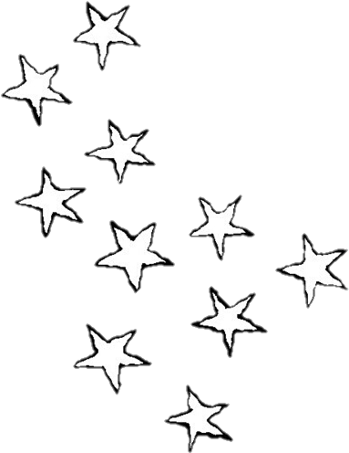 Doodle Star Png Clipart Royalty Free - Stars Clipart (500x500), Png Download