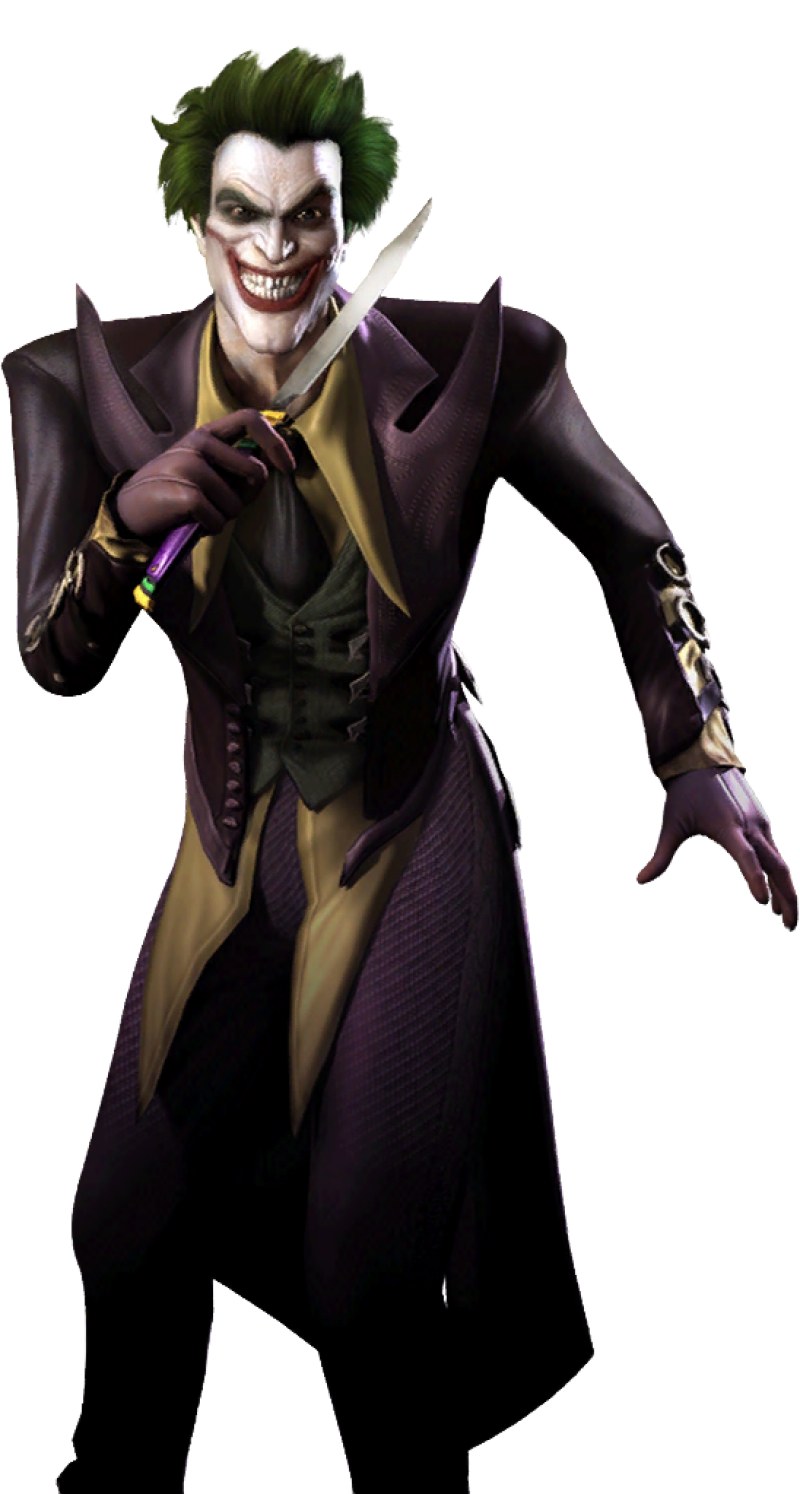 Download - Injustice Gods Among Us Joker Insurgency (548x1023), Png Download