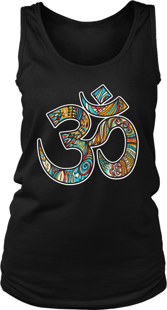 Watercolor Om Tank Top - Alien Halloween Costume Shirt Funny Ufo Easy (1024x1024), Png Download