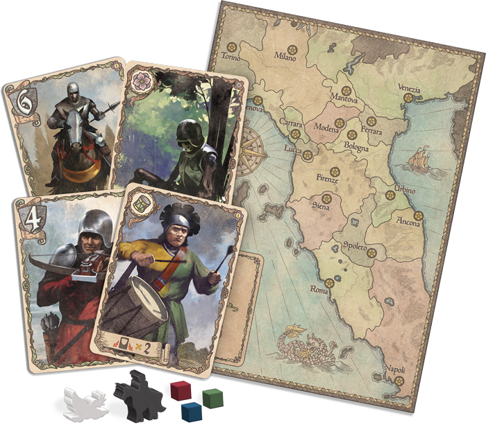 We Previously Discussed The Exciting Strategic Gameplay - Condottiere Zman (700x613), Png Download