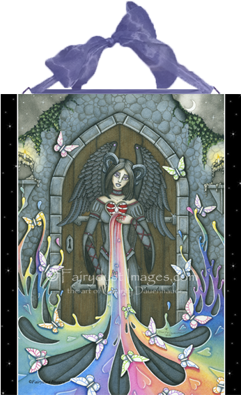 The Beauty Within - Ceramic (400x576), Png Download