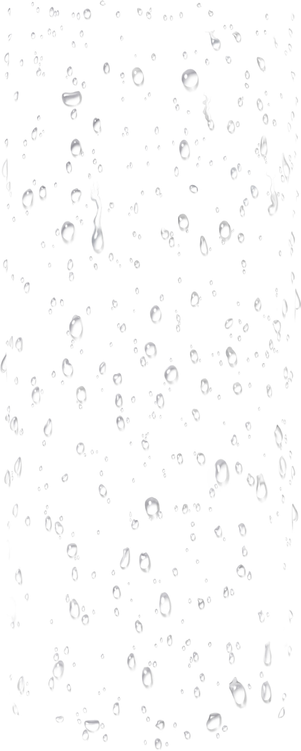 Drops On Bottle Png (1013x2525), Png Download