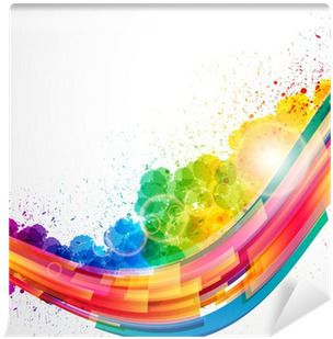 Abstract Background Forming By Watercolor Paint Splashes - Buy 1 Get One 50% Off! (400x400), Png Download