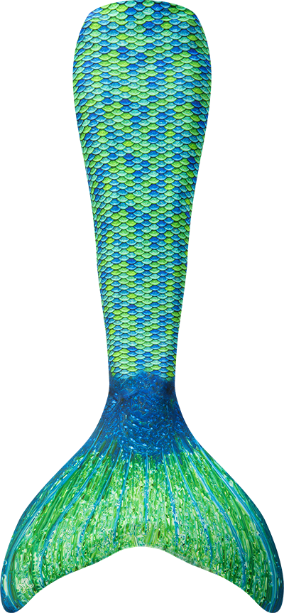 Hd Wallpapers Turquoise Home Accessories Animated Wallpaper - Mermaid Tails Green And Blue (400x863), Png Download