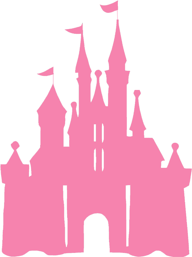 Plain Wedding Cakes, Disney Wedding Cakes, Amazing - Disney Castle Silhouette Png (1500x1160), Png Download