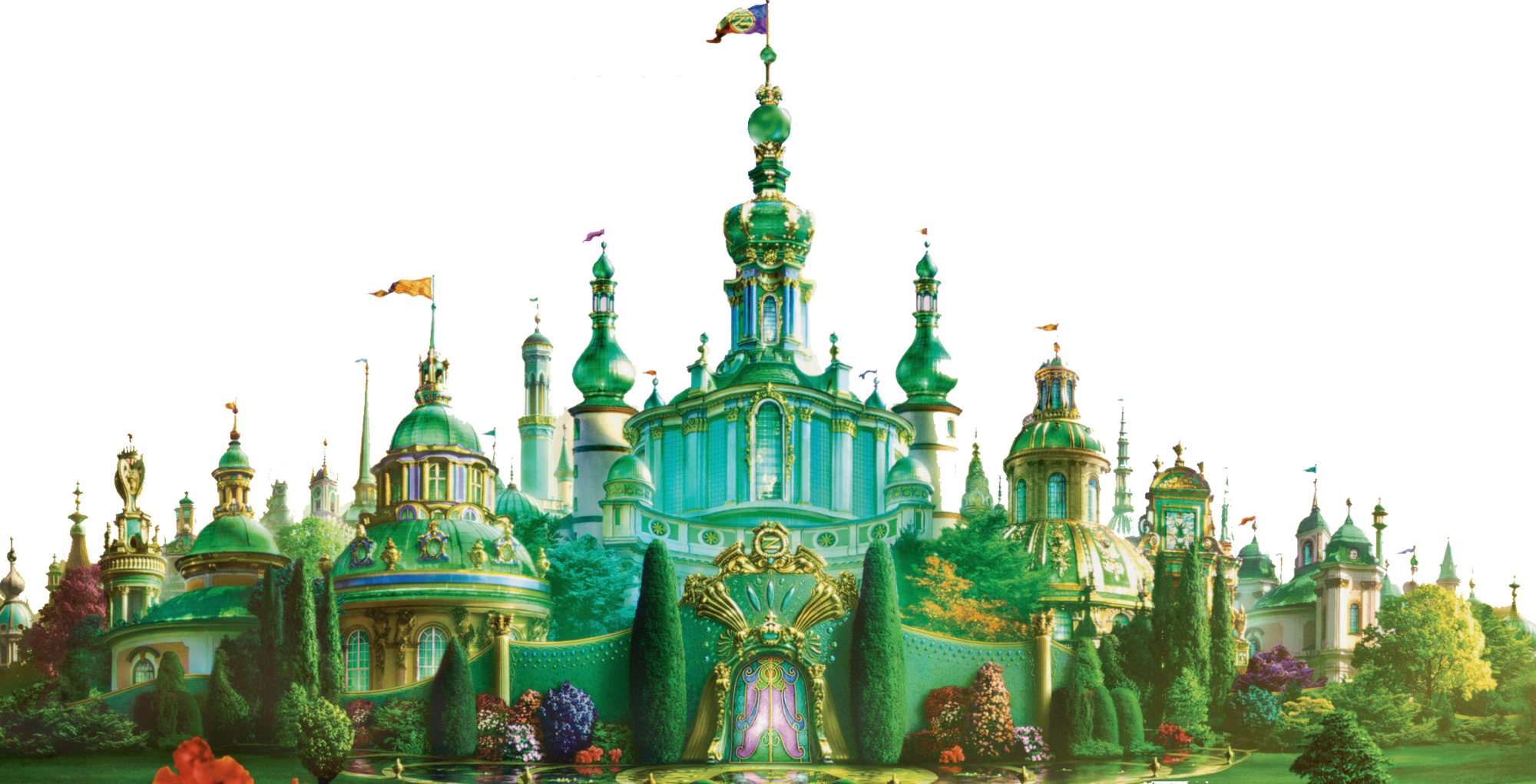 Castle Png Pic - Marvelous Land Of Oz (arabic Edition) (1024x523), Png Download