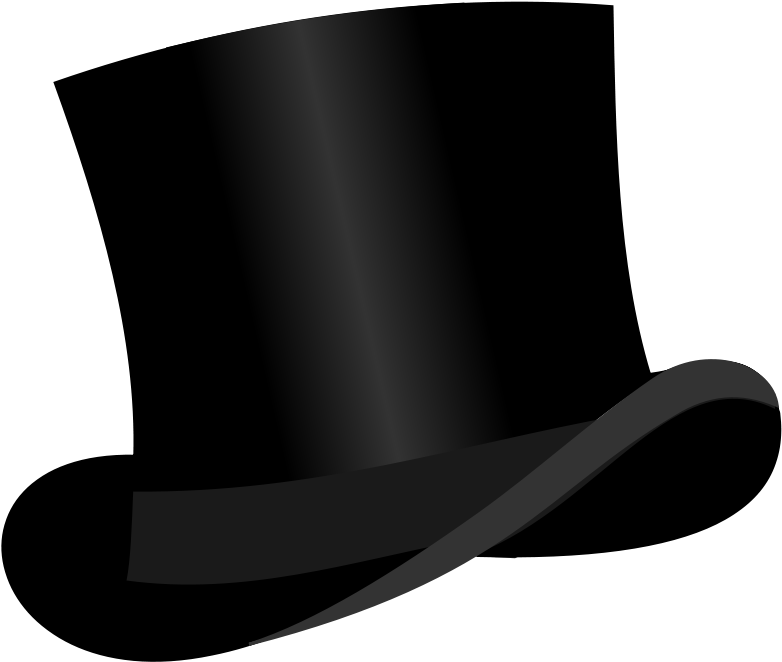 Topper Hat Png - Top Hat Clipart (800x800), Png Download
