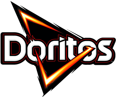 Doritos Logo - Doritos Lightly Salted Tortilla Chips 180g (400x400), Png Download