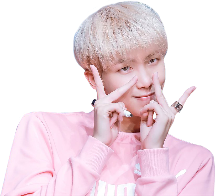 Rm Rapmonster Bts Kimnamjoon Namjoon Btsrm - Bts Namjoon Cute (819x749), Png Download