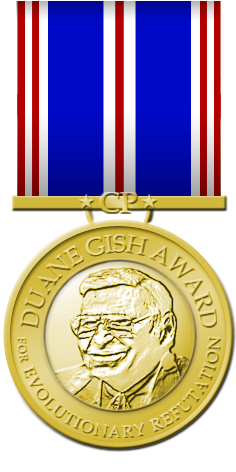 Duane Gish Award - Rationalwiki (269x489), Png Download