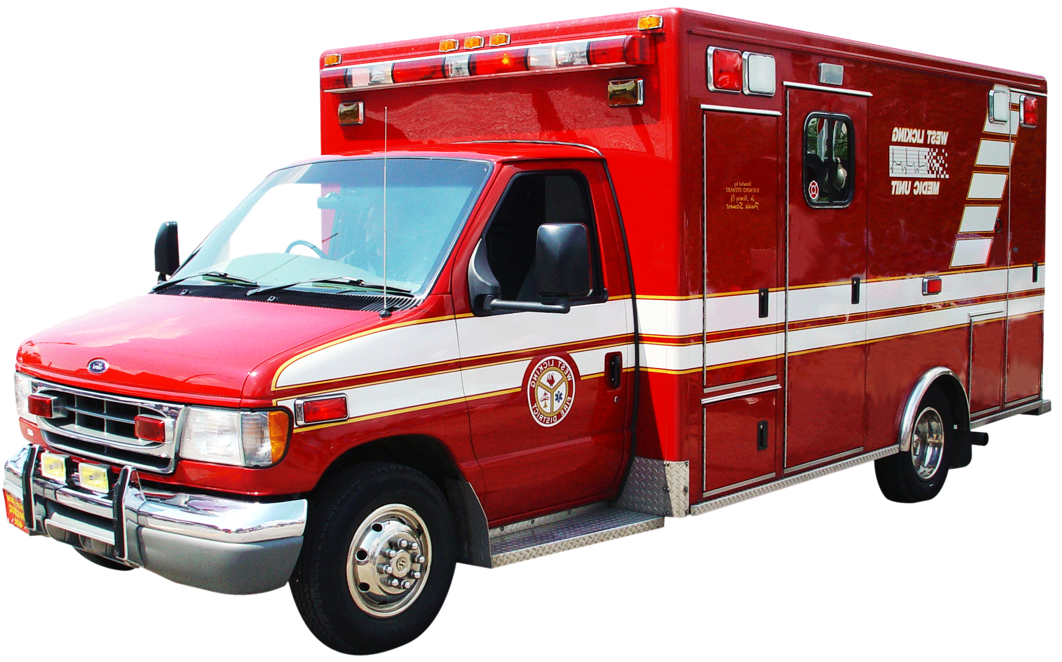 Ambulance - Ambulancia De Bombero Png (2100x1321), Png Download
