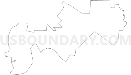 Union City City, California - Line Art (450x300), Png Download