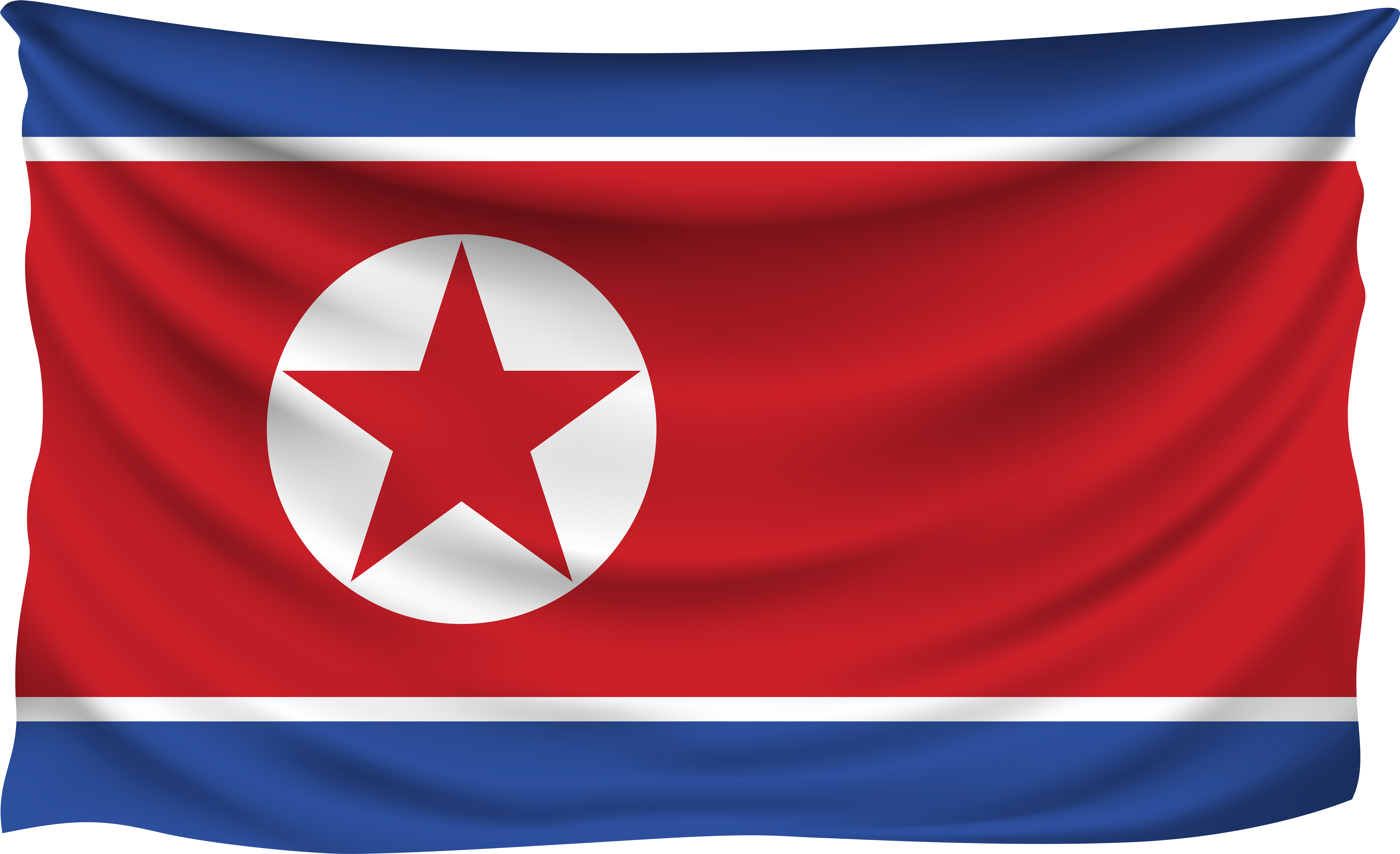 North Korea Flag Transparent (8000x4899), Png Download