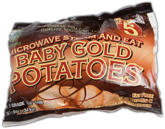 Gold Steamer Potato No Background With Shadow - Market Fresh Produce, Llc (1000x714), Png Download