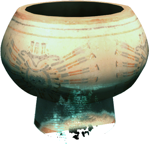 Pedestal Bowl - Foot (758x758), Png Download