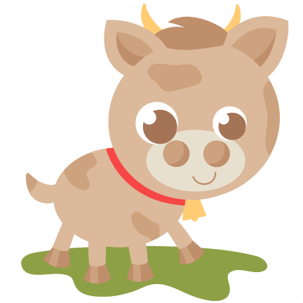 Farm Cow Svg Scrapbook Cut File Cute Clipart Files - Cute Farm Png (432x432), Png Download