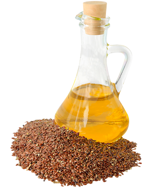 Linseed-oil - Flaxseed Oil Png (425x387), Png Download
