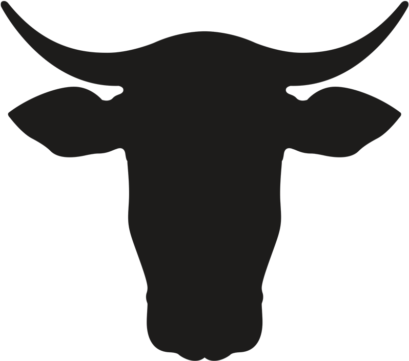 Follow Us - African Animal Head Silhouette (800x714), Png Download