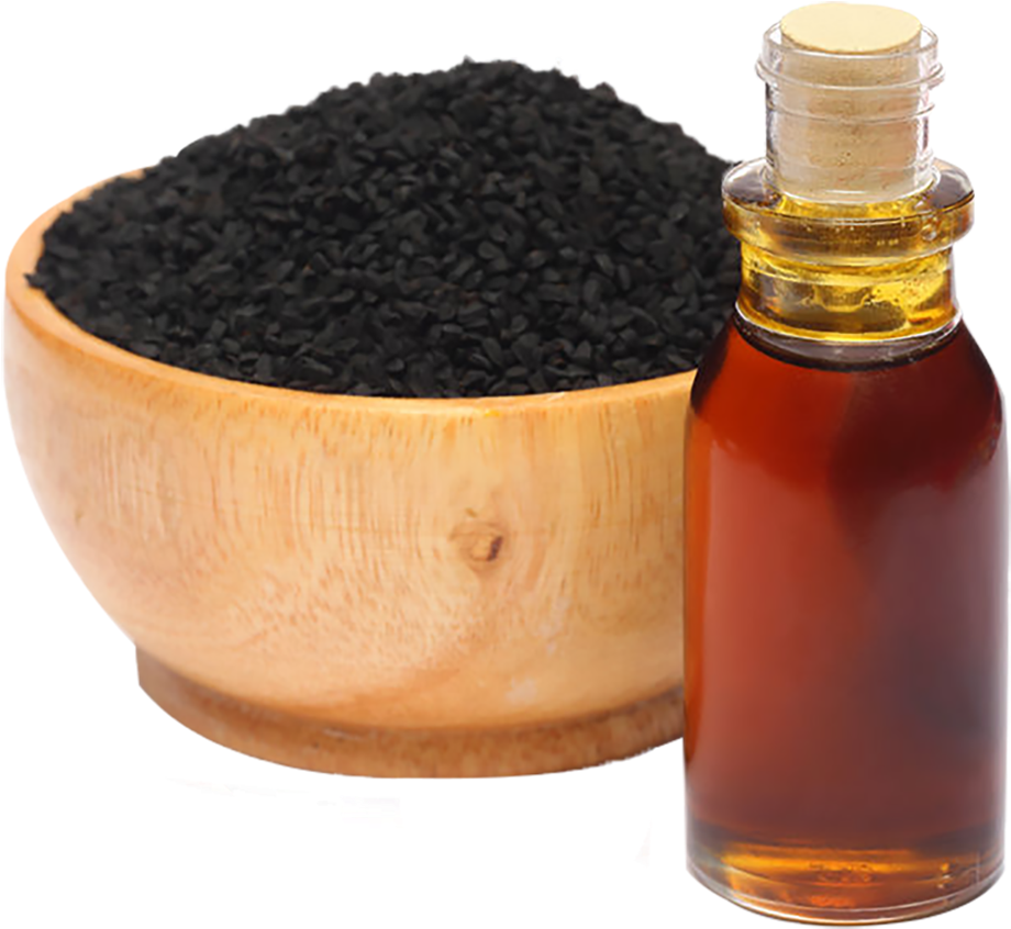 Blackseed Oil (1000x881), Png Download