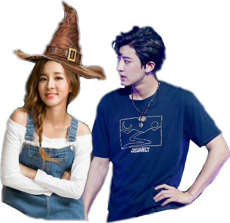 Chandara Sandarapark 2ne1 Exo Parkchanyeol Dara Chanye - Exo (460x446), Png Download