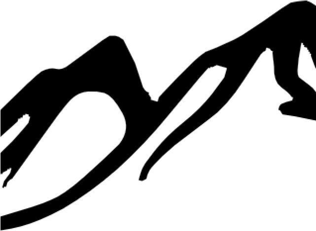 Diamond Free Download Clip Art Carwad Net - Mountain Stencil (640x480), Png Download