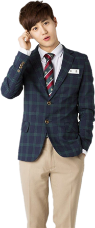 Kim Joonmyeon - Exo Suho Png (400x533), Png Download