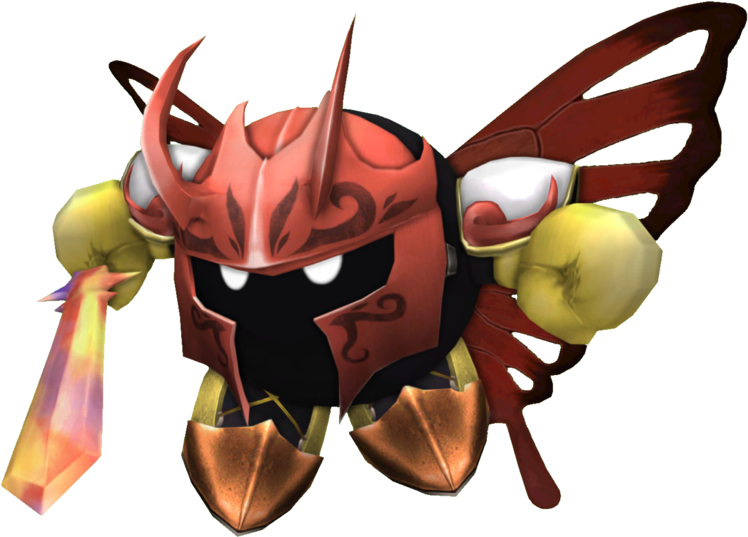 Concept Meta Knight By Ch40sknight - Kirby Star Allies Morpho Knight (1056x757), Png Download