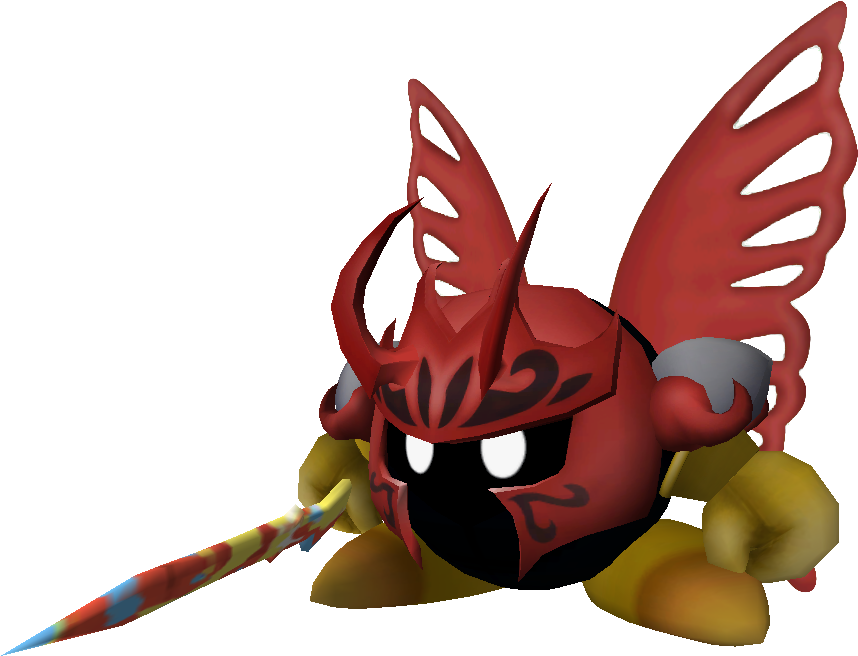 Rosewarrior - Concept Art Meta Knight (869x667), Png Download