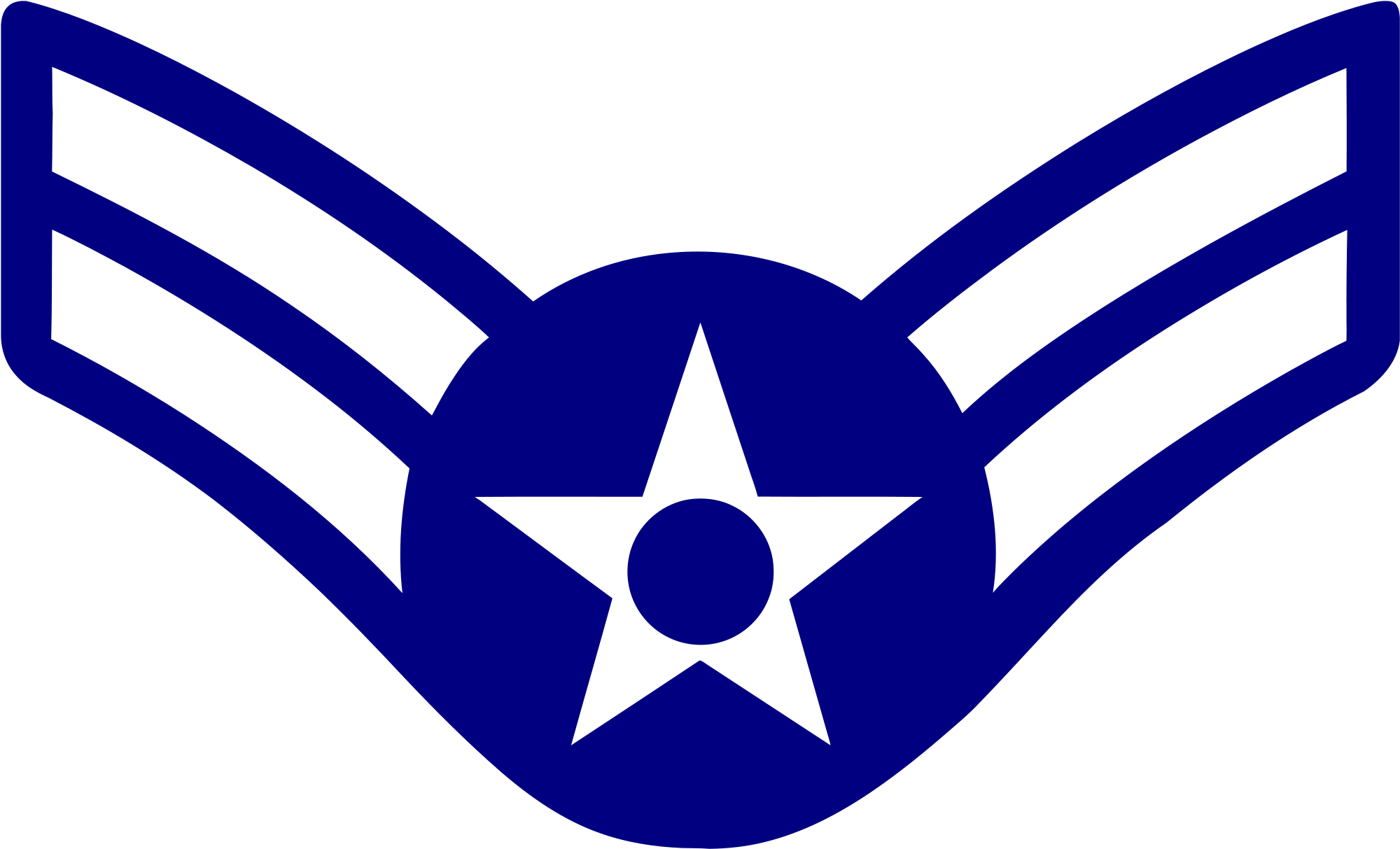 19 Us Air Force Vector Free Stock Huge Freebie Download - Air Force A1c Rank (2000x1349), Png Download