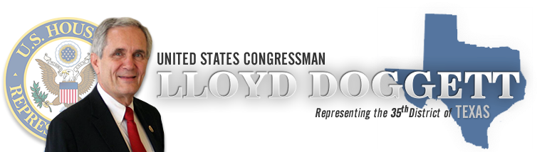 Congressman Lloyd Doggett - Members' Congressional Handbook 115th Congress United (800x213), Png Download