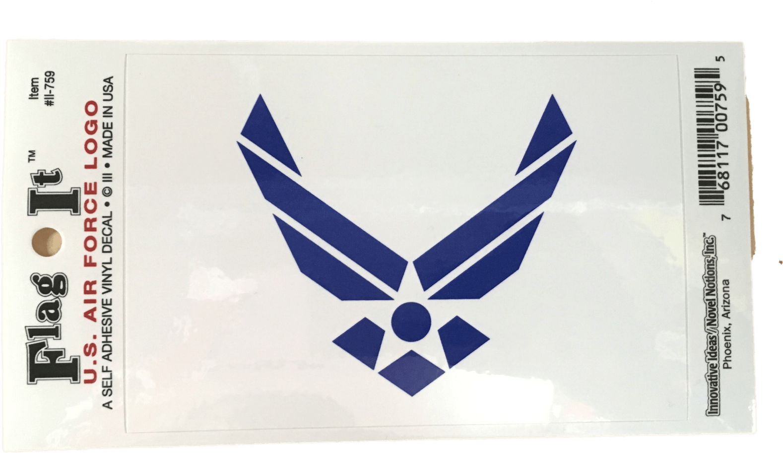 Us Air Force Sticker - Cafepress U.s. Air Force Logo 5'x7'area Rug (720x720), Png Download