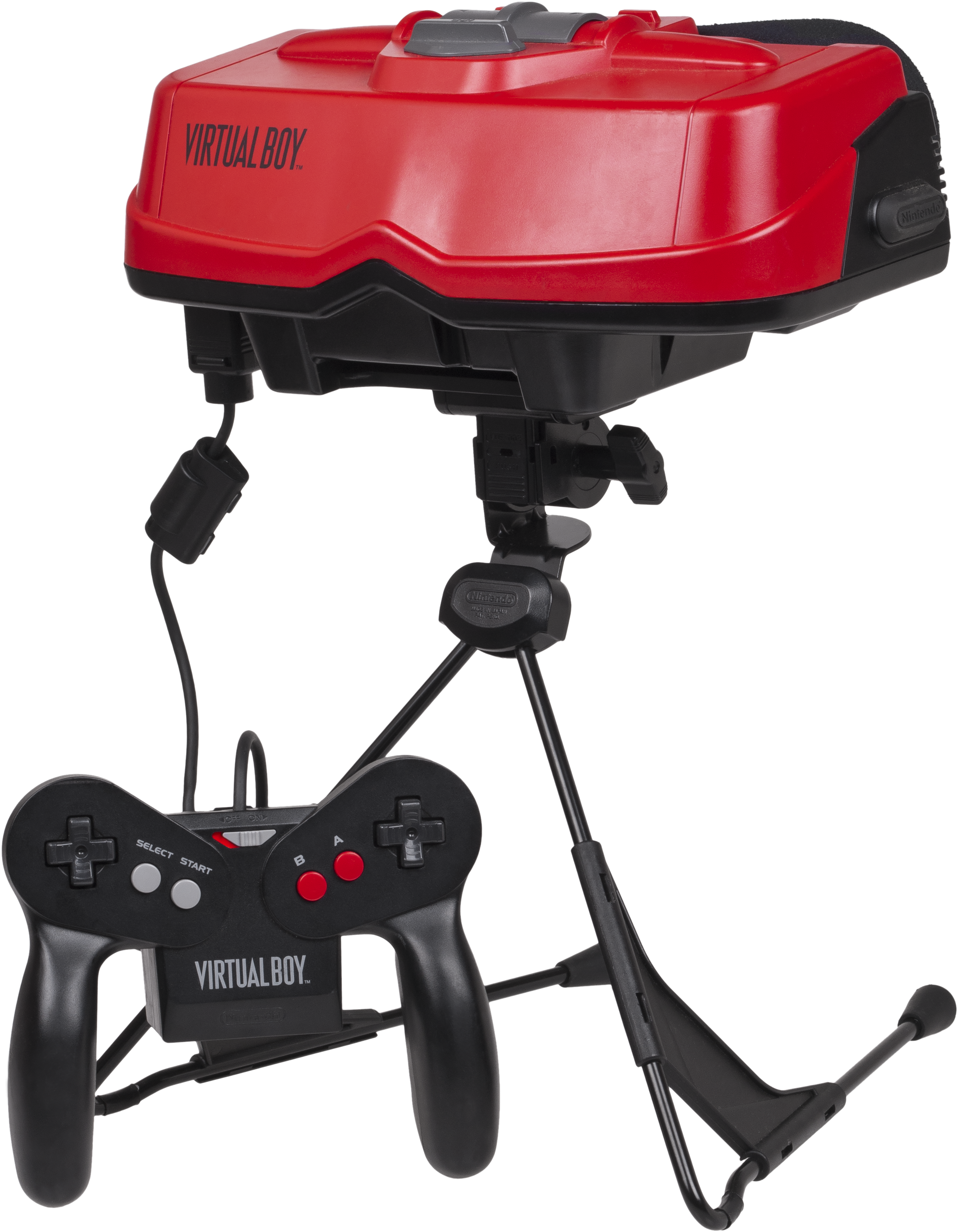Nintendo Virtual Boy - Virtual Boy (2660x3380), Png Download