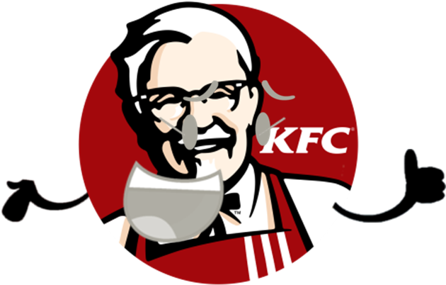 Kfc Logo - Digispec Bta-b - Origin'l Fabric Mouse Pad Heavy Duty (660x407), Png Download