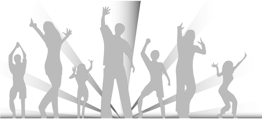 Party Dinner Vector (900x450), Png Download