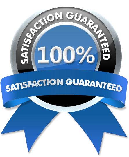 Find Us - 100% Satisfaction Guaranteed Png (584x584), Png Download