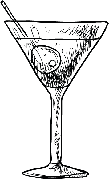Fahrenheit Seven La Rotisserie Courchevel - Cocktail (595x842), Png Download