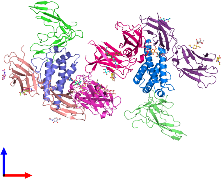 Ribbon Structure Of 2erj - Il-2 Sturmovik (800x800), Png Download